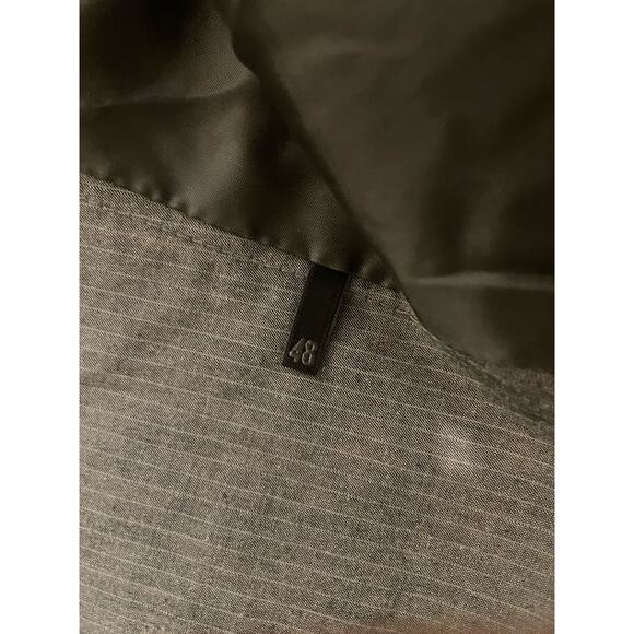 Ikks- pin Stripe Blazer / size 38R / Gray - Picture 8 of 11